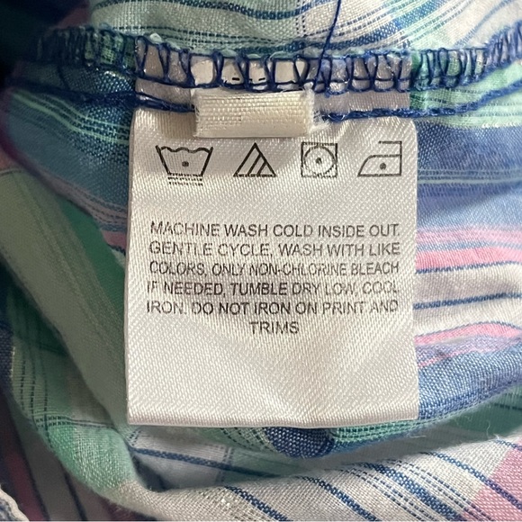 Wrangler Wrancher Women Medium Sleeveless Pearl Snap Shirt Plaid Western Country - Picture 9 of 10